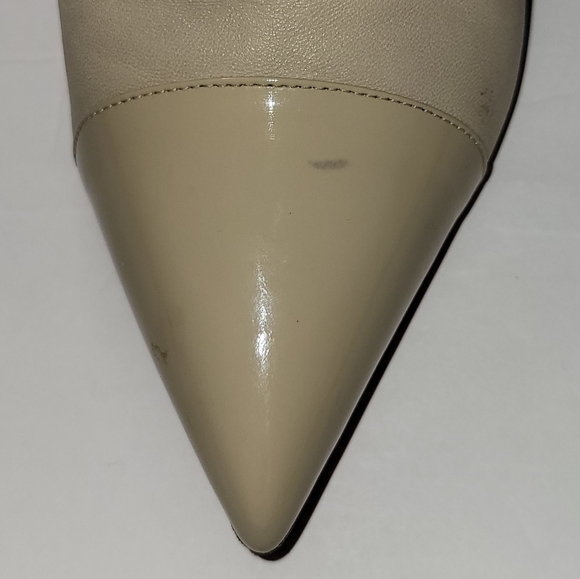 Christian LouboutinTucson Cap-Toe Red Sole Bootie, Nude - Picture 6 of 17